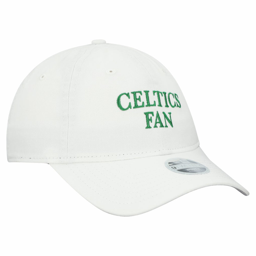 Boston Celtics Women's Team Fan 9TWENTY Adjustable Hat White