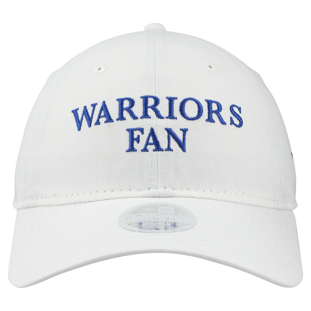 Golden State Warriors Women's Team Fan 9TWENTY Adjustable Hat White