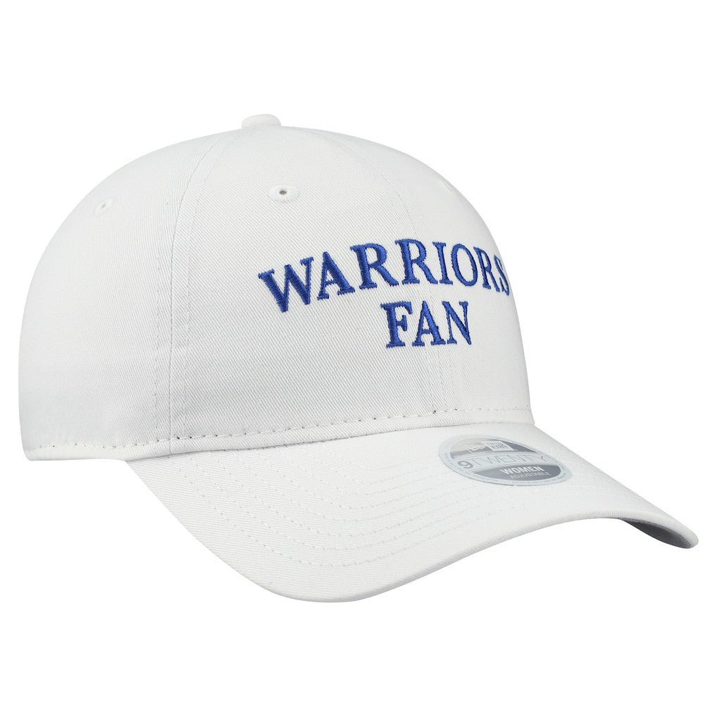 Golden State Warriors Women's Team Fan 9TWENTY Adjustable Hat White