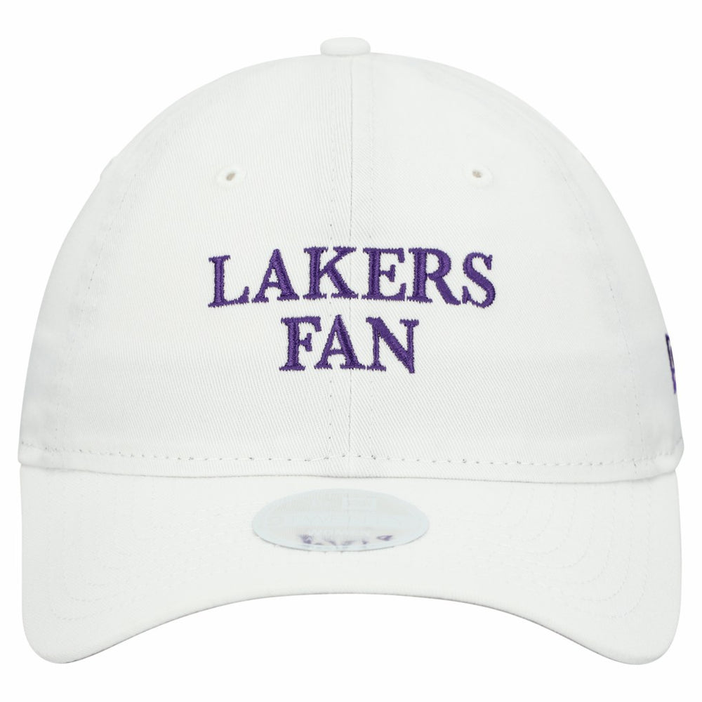 Los Angeles Lakers Women's Team Fan 9TWENTY Adjustable Hat White