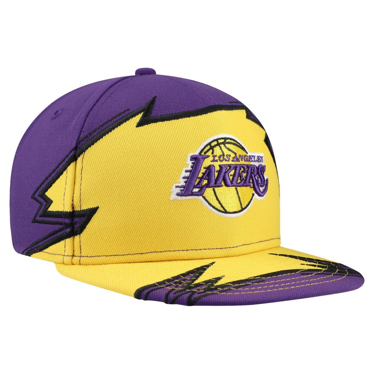 Los Angeles Lakers Youth Break 59FIFTY Fitted Hat Purple