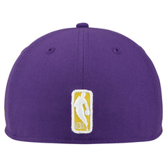 Los Angeles Lakers Youth Break 59FIFTY Fitted Hat Purple