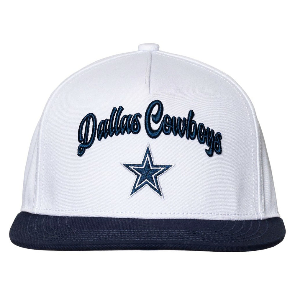 Dallas Cowboys The Wild Collective Women's Two-Tone Snapback Hat White/Navy
