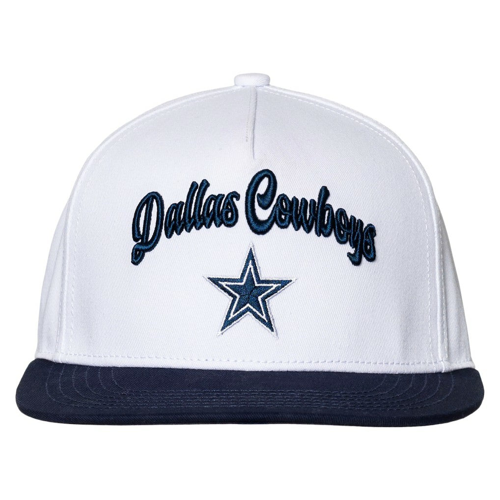Dallas Cowboys The Wild Collective Women's Two-Tone Snapback Hat White/Navy