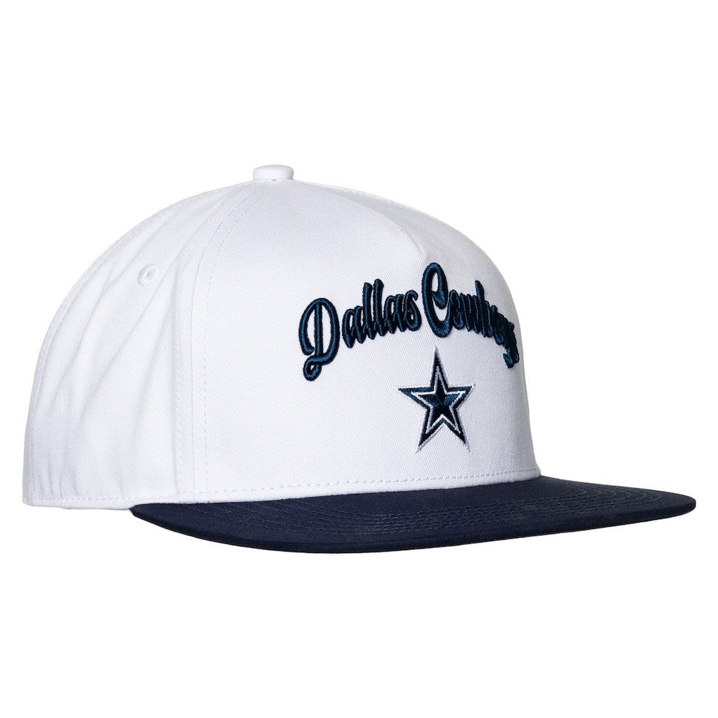 Dallas Cowboys The Wild Collective Women's Two-Tone Snapback Hat White/Navy