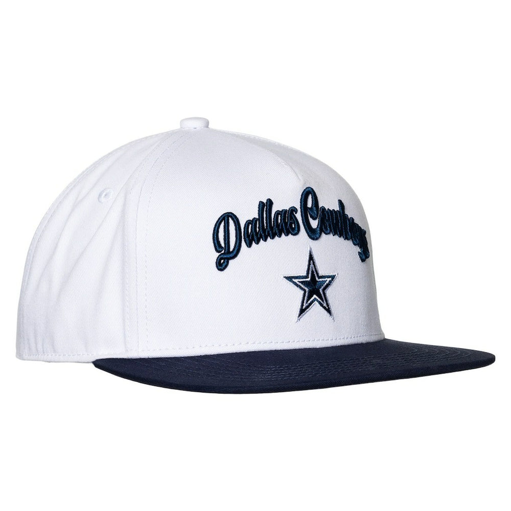 Dallas Cowboys The Wild Collective Women's Two-Tone Snapback Hat White/Navy