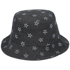 Dallas Cowboys The Wild Collective Women's Denim Bucket Hat Black