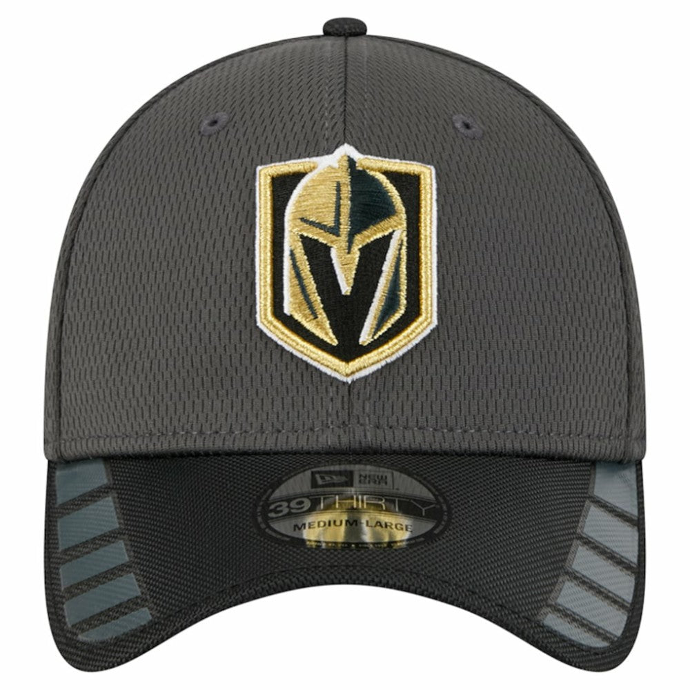 NHL Vegas Golden Knights New Era Visor Hit 39THIRTY Flex Hat - Gray