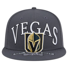 NHL Vegas Golden Knights New Era Oversized Vintage Arch 59Fifty Fitted Hat - Gray