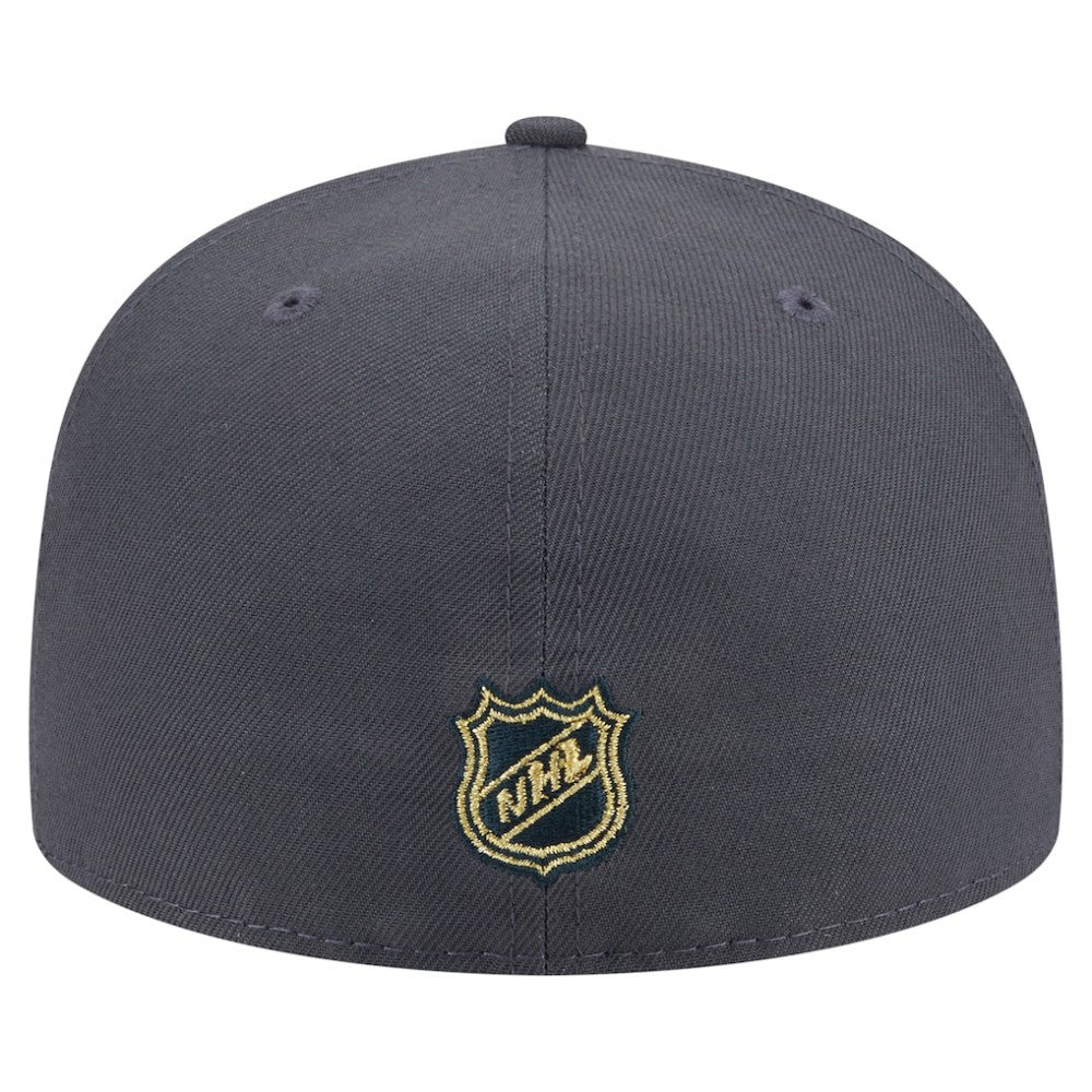 NHL Vegas Golden Knights New Era Oversized Vintage Arch 59Fifty Fitted Hat - Gray