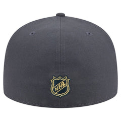 NHL Vegas Golden Knights New Era Oversized Vintage Arch 59Fifty Fitted Hat - Gray