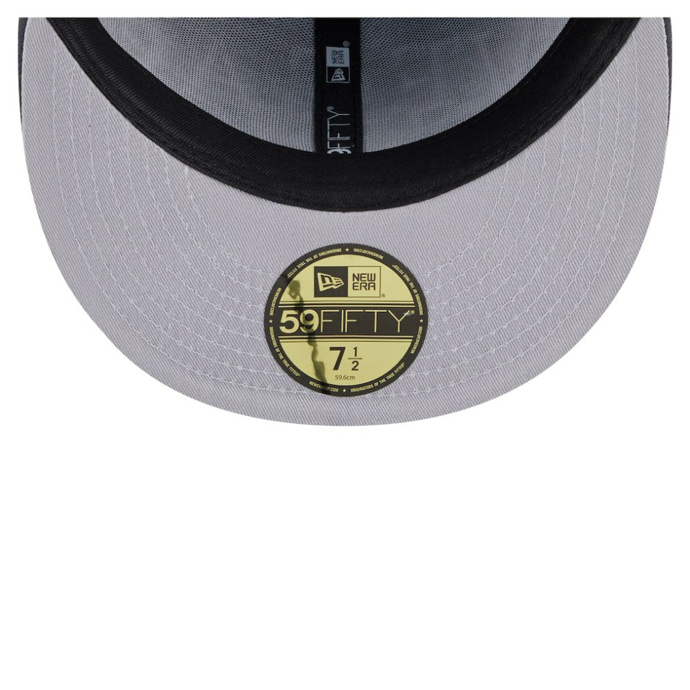 NHL Vegas Golden Knights New Era Oversized Vintage Arch 59Fifty Fitted Hat - Gray