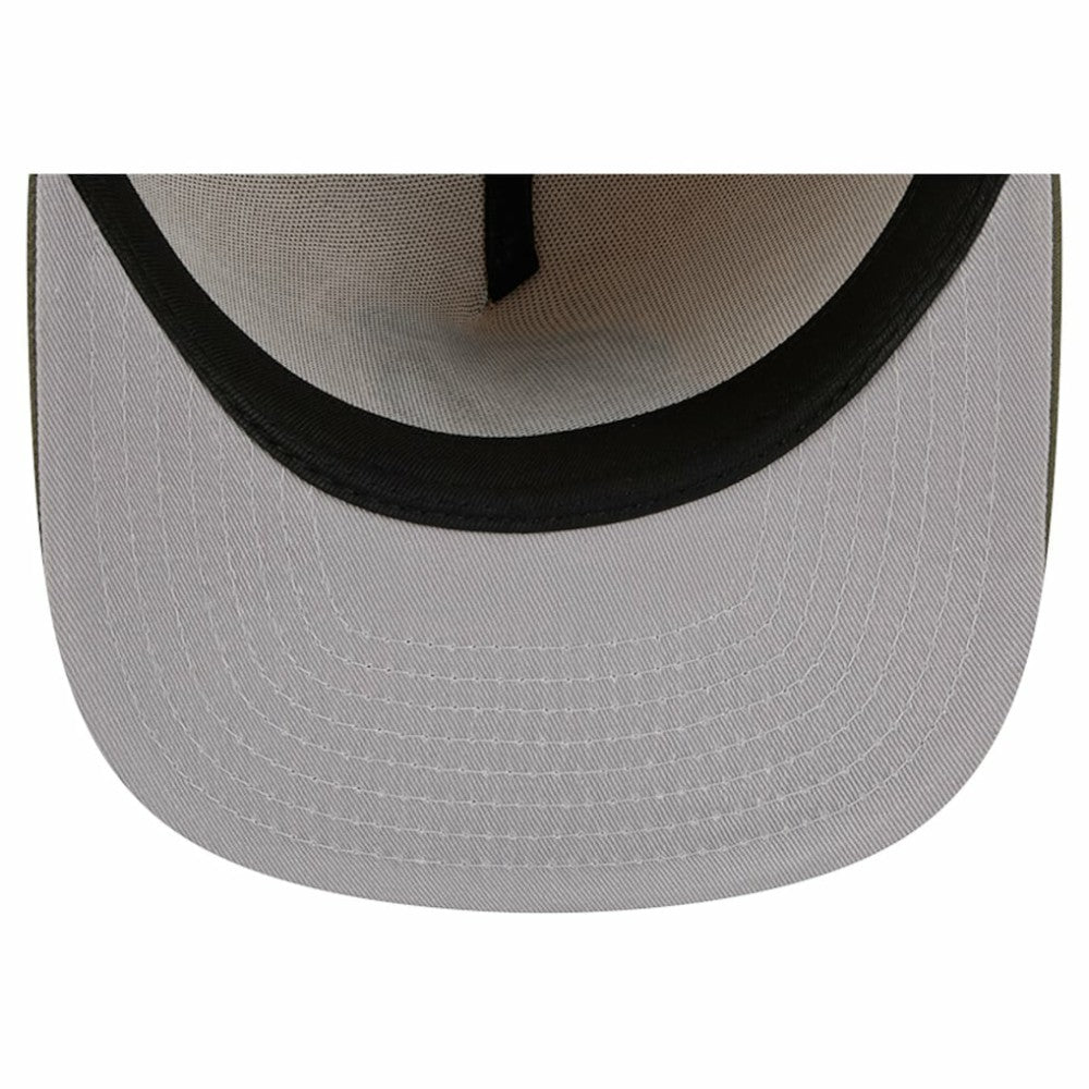NHL New Jersey Devils New Era Color Pack Two-Tone 59FIFTY A-Frame Fitted Hat - Tan/Olive