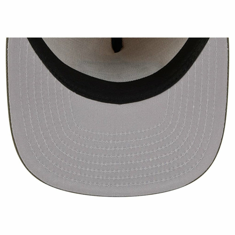 NHL Colorado Avalanche New Era Color Pack Two-Tone 59FIFTY A-Frame Fitted Hat - Tan/Olive