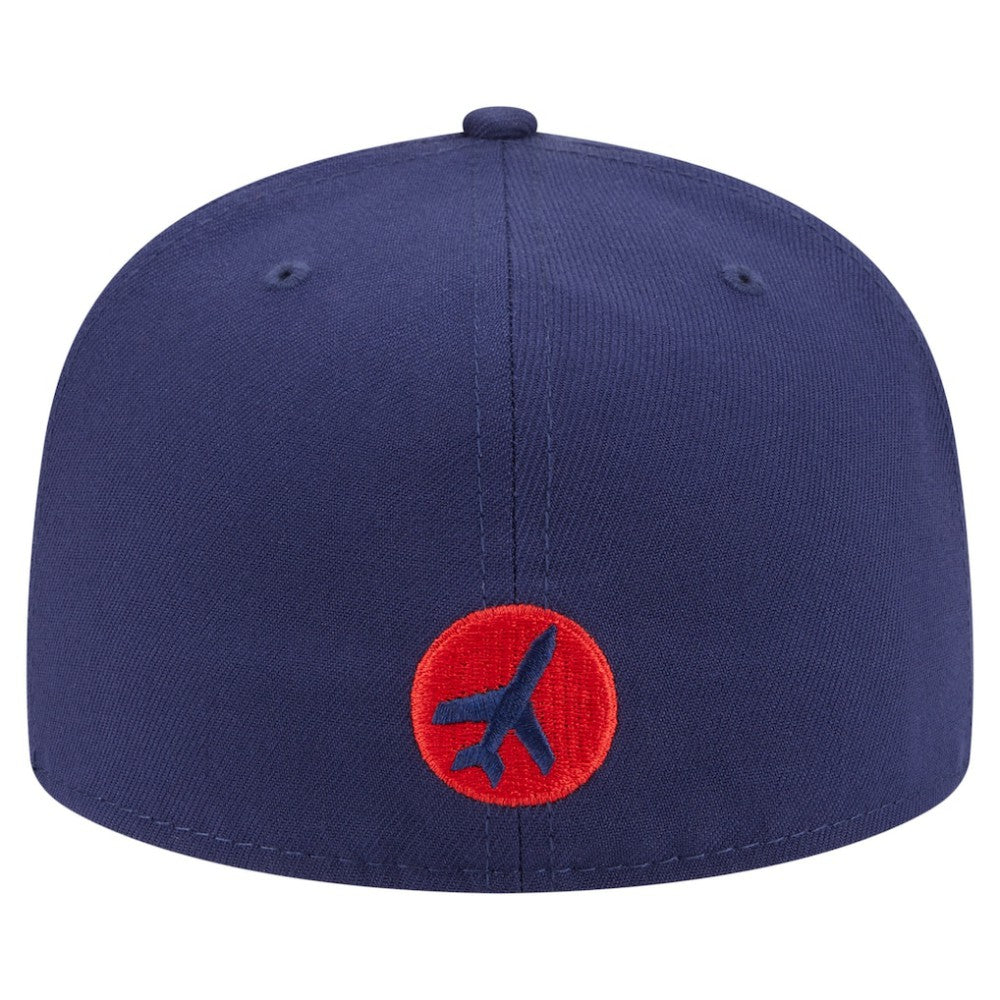 NHL Winnipeg Jets New Era Deceptor 59FIFTY Fitted Hat - Navy
