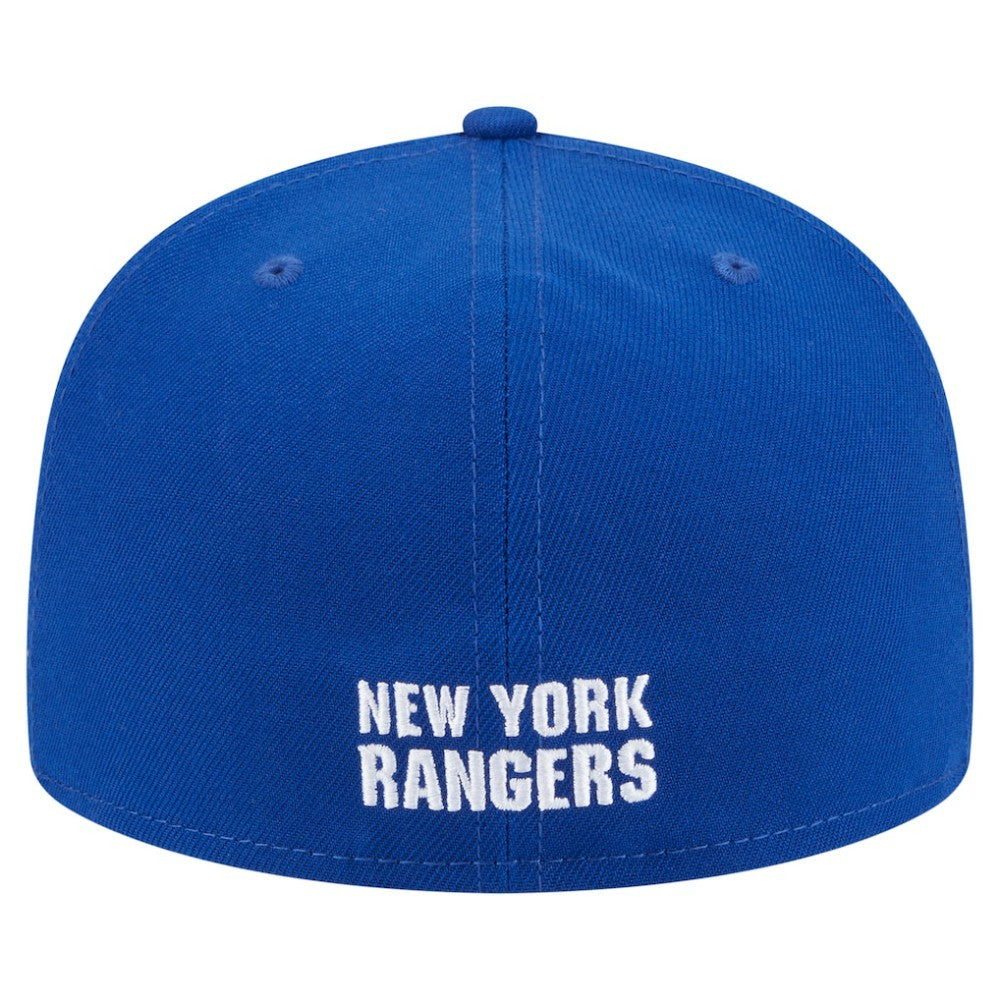 NHL New York Rangers New Era Deceptor 59FIFTY Fitted Hat - Blue