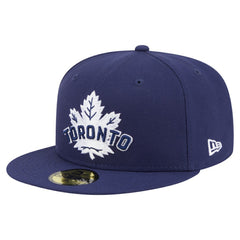 NHL Toronto Maple Leafs New Era Deceptor 59FIFTY Fitted Hat - Navy