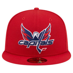 NHL Washington Capitals New Era Deceptor 59FIFTY Fitted Hat - Red