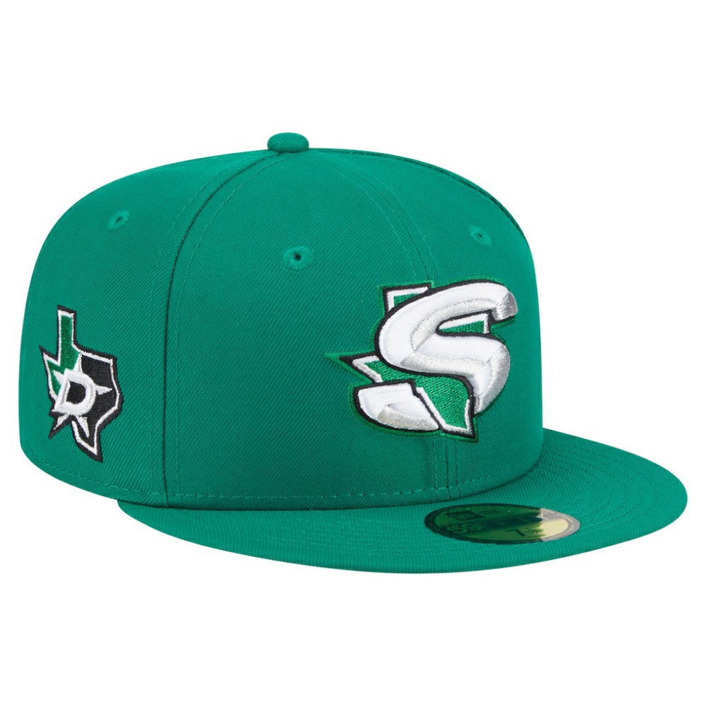 NHL Dallas Stars New Era Deceptor 59FIFTY Fitted Hat - Green