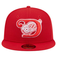NHL Detroit Red Wings New Era Deceptor 59FIFTY Fitted Hat - Red