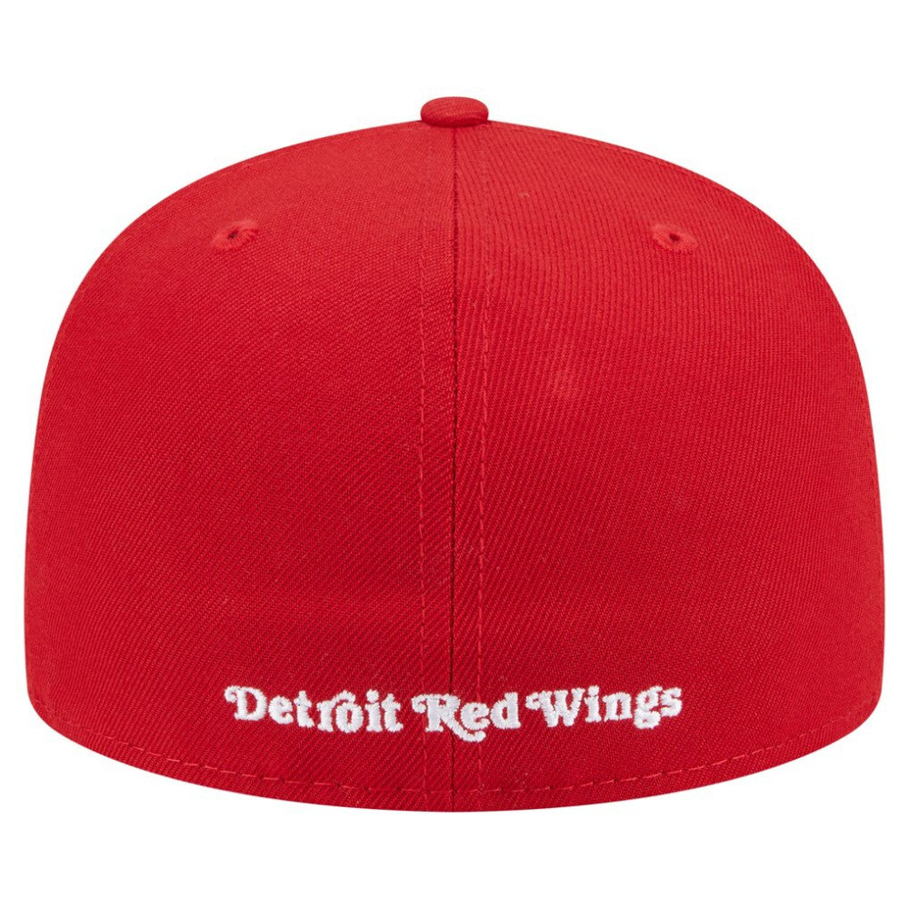 NHL Detroit Red Wings New Era Deceptor 59FIFTY Fitted Hat - Red