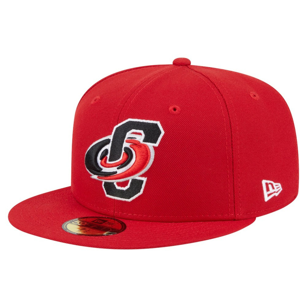 NHL Carolina Hurricanes New Era Deceptor 59FIFTY Fitted Hat - Red
