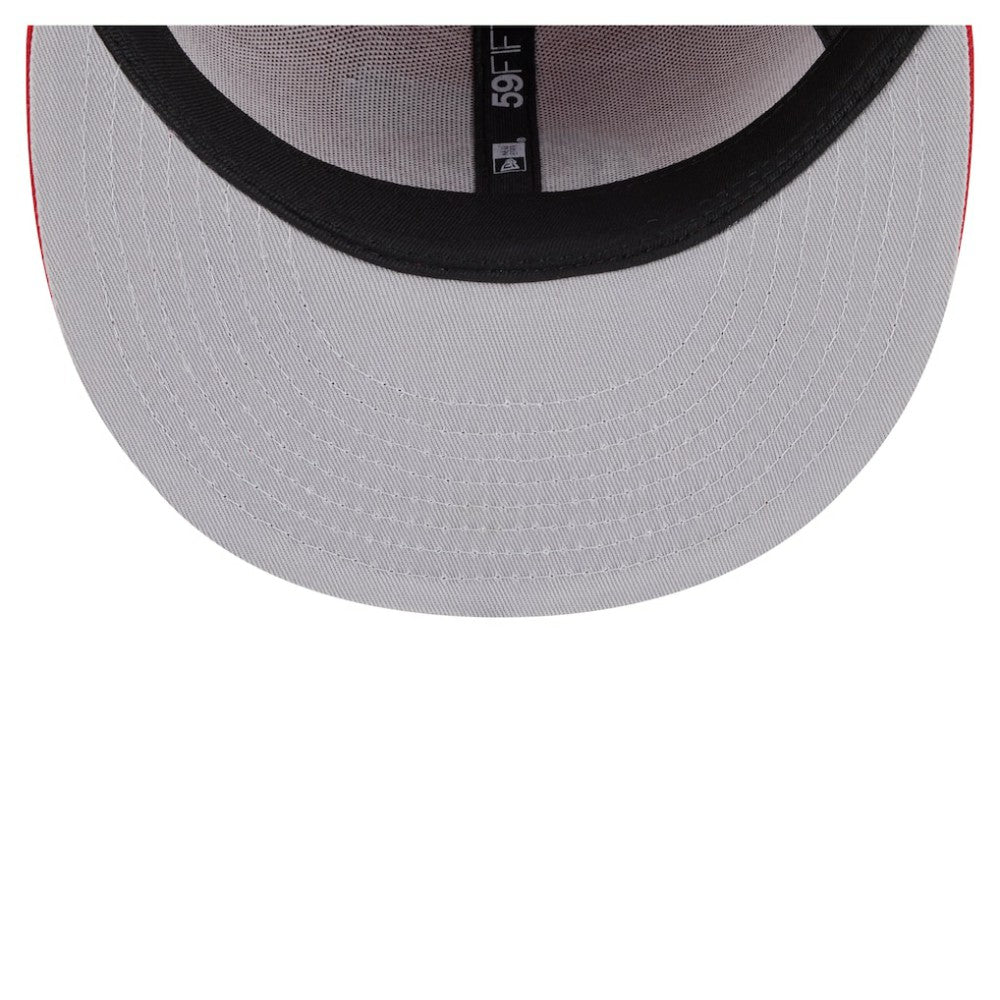 NHL Carolina Hurricanes New Era Deceptor 59FIFTY Fitted Hat - Red