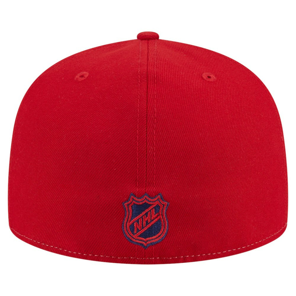 NHL Washington Capitals New Era Repeat Two-Tone 59FIFTY Fitted Hat - White/Red
