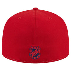 NHL Washington Capitals New Era Repeat Two-Tone 59FIFTY Fitted Hat - White/Red