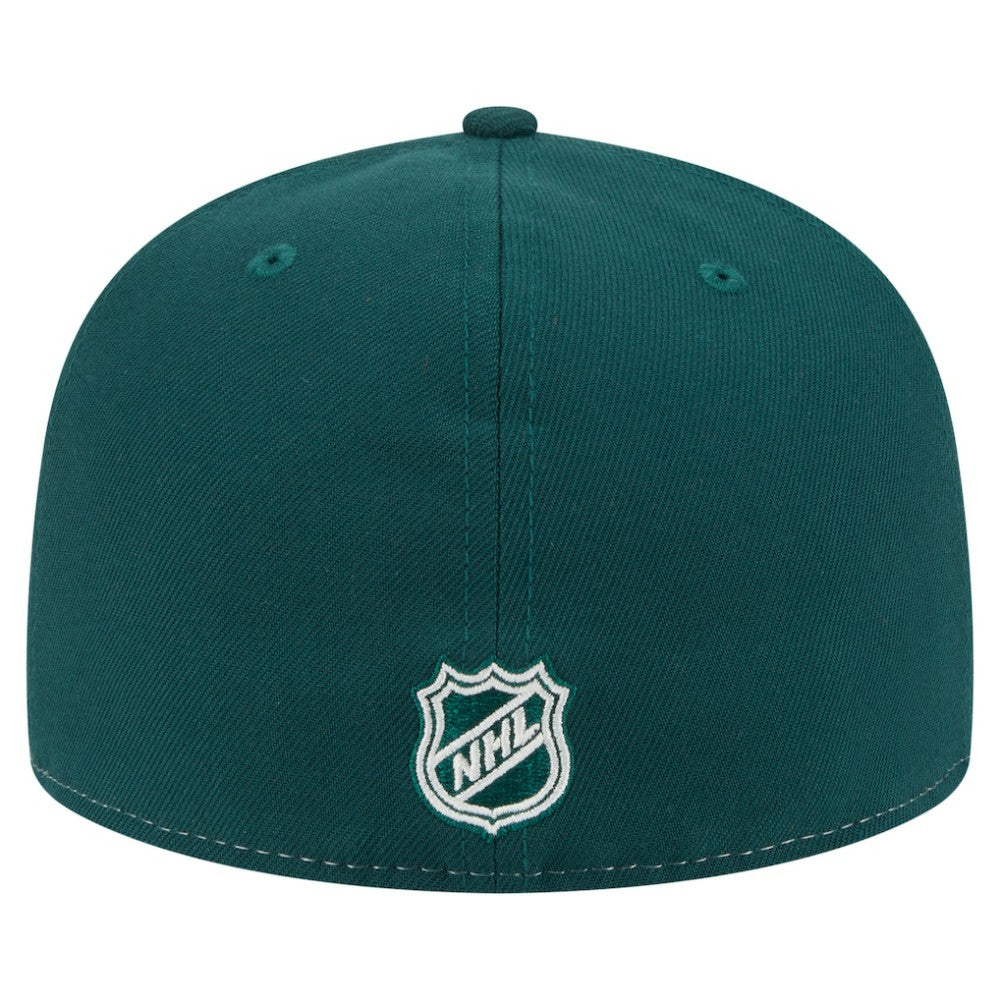 NHL Minnesota Wild New Era Repeat Two-Tone 59FIFTY Fitted Hat - White/Green