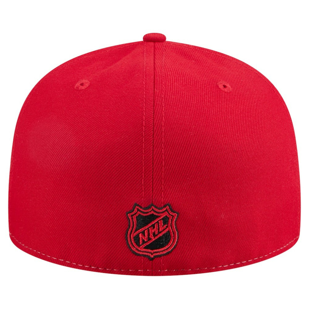 NHL New Jersey Devils New Era Repeat Two-Tone 59FIFTY Fitted Hat - White/Red