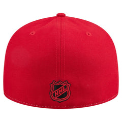 NHL New Jersey Devils New Era Repeat Two-Tone 59FIFTY Fitted Hat - White/Red