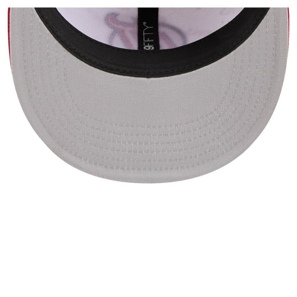 NHL New Jersey Devils New Era Repeat Two-Tone 59FIFTY Fitted Hat - White/Red