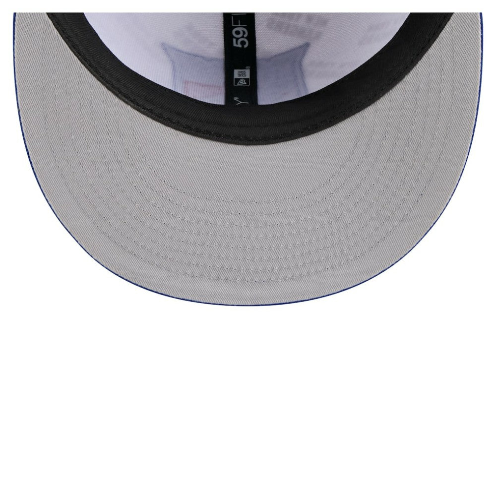 NHL New York Rangers New Era Repeat Two-Tone 59FIFTY Fitted Hat - White/Blue