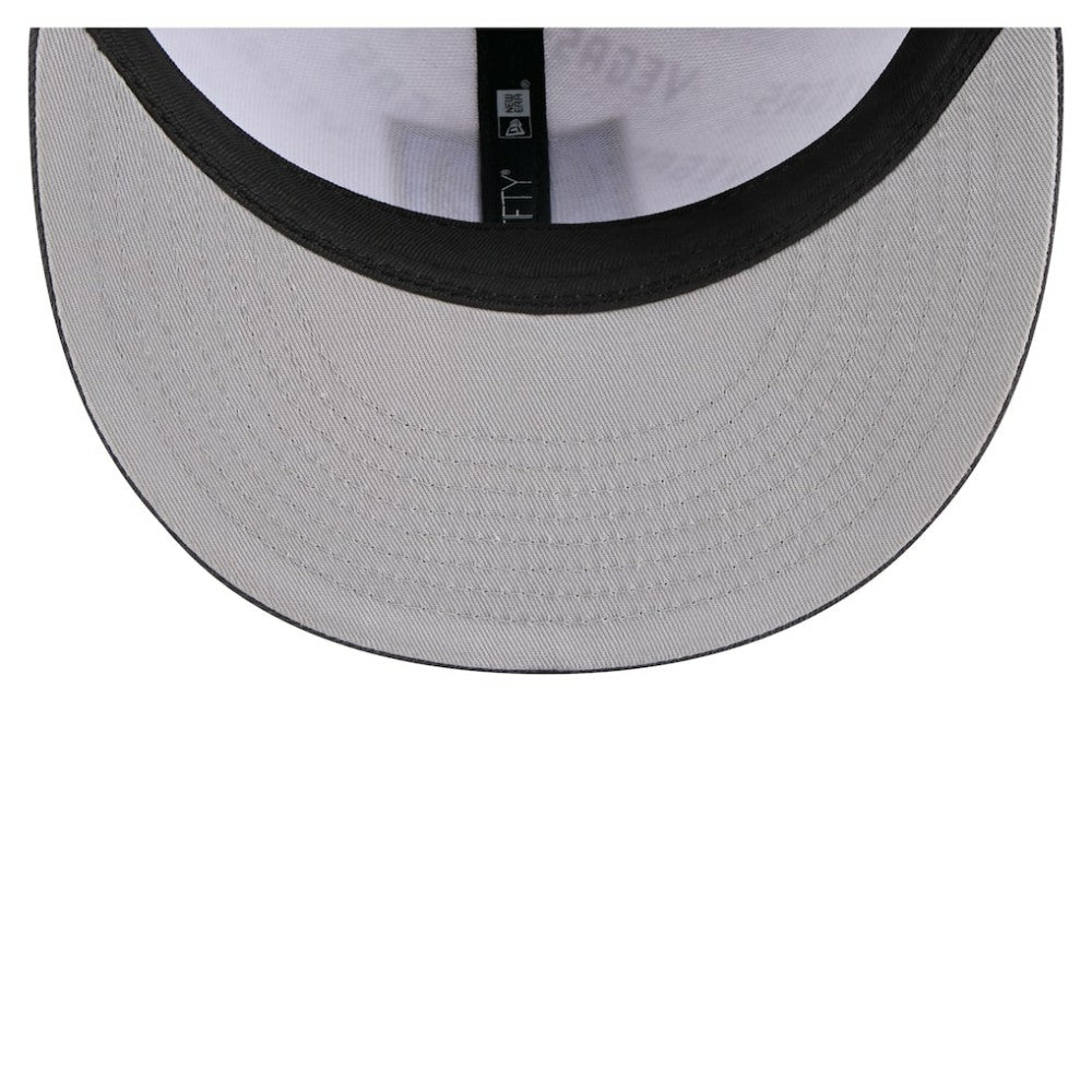 NHL Vegas Golden Knights New Era Repeat Two-Tone 59FIFTY Fitted Hat - White/Gray