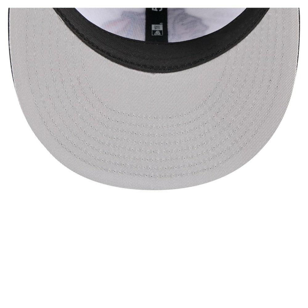 NHL Chicago Blackhawks New Era Repeat Two-Tone 59FIFTY Fitted Hat - White/Black
