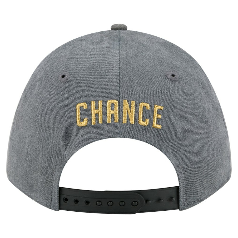 NHL Vegas Golden Knights New Era Mascot 2-Tone 9FORTY Adjustable Hat - Charcoal/Black