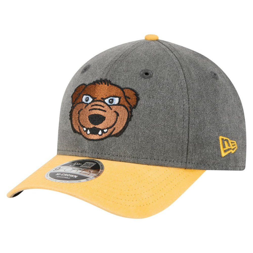 NHL Boston Bruins New Era Mascot 2-Tone 9FORTY Adjustable Hat - Black/Gold