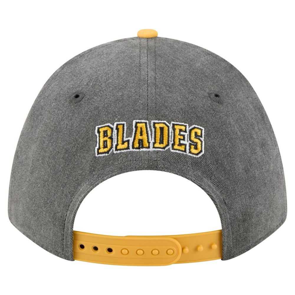NHL Boston Bruins New Era Mascot 2-Tone 9FORTY Adjustable Hat - Black/Gold