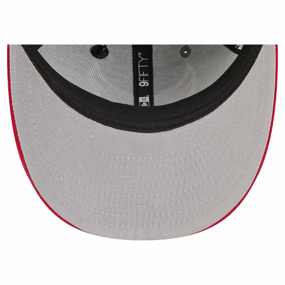 NHL Washington Capitals New Era Wool Pin Low Profile 9FIFTY Snapback Hat - Gray/Red