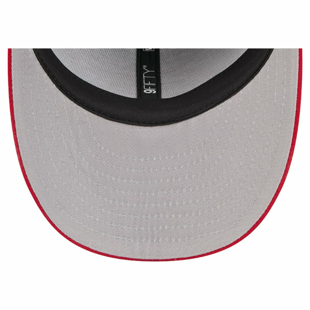 NHL Detroit Red Wings New Era Wool Pin Low Profile 9FIFTY Snapback Hat - Gray/Red