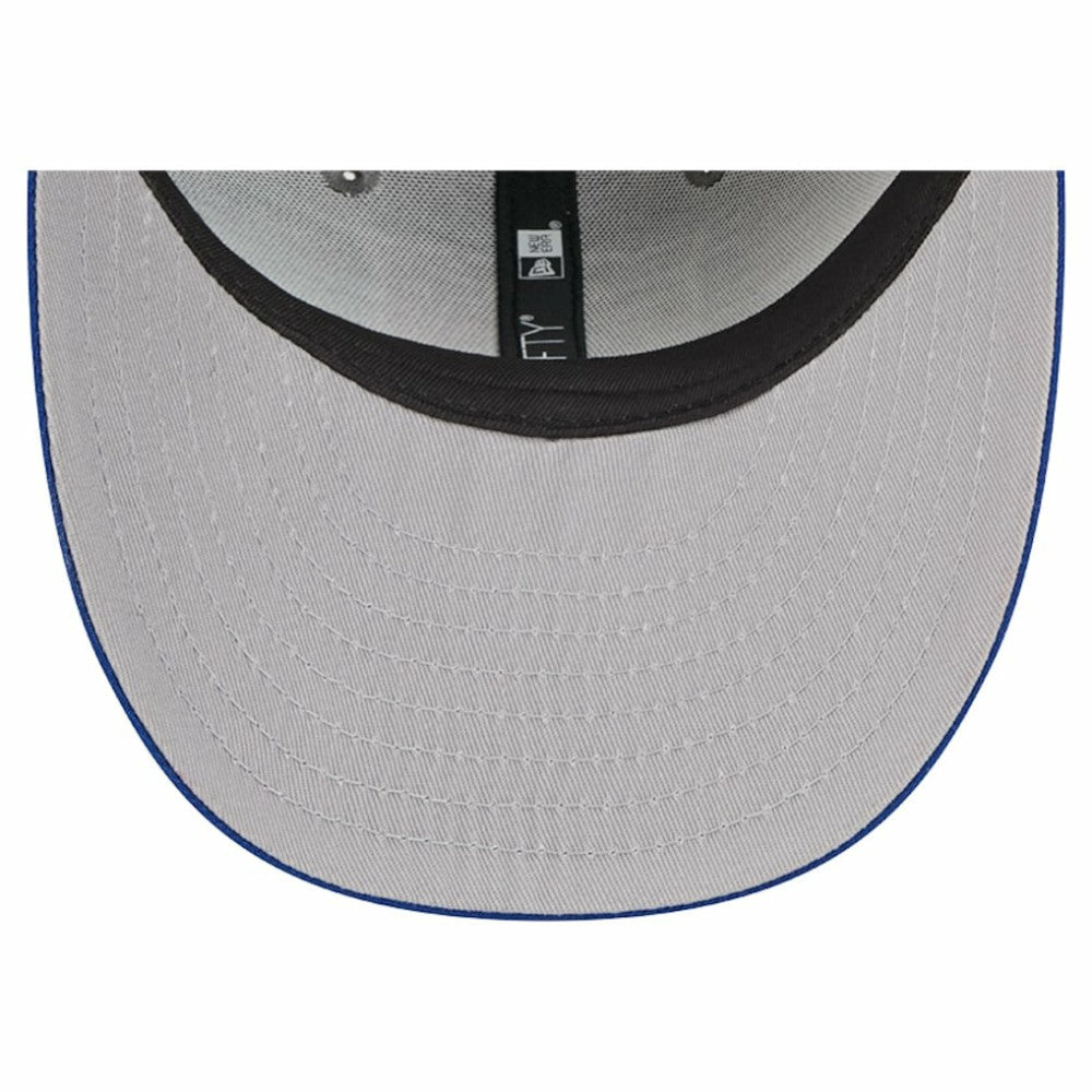 NHL New York Rangers New Era Wool Pin Low Profile 9FIFTY Snapback Hat - Gray/Blue