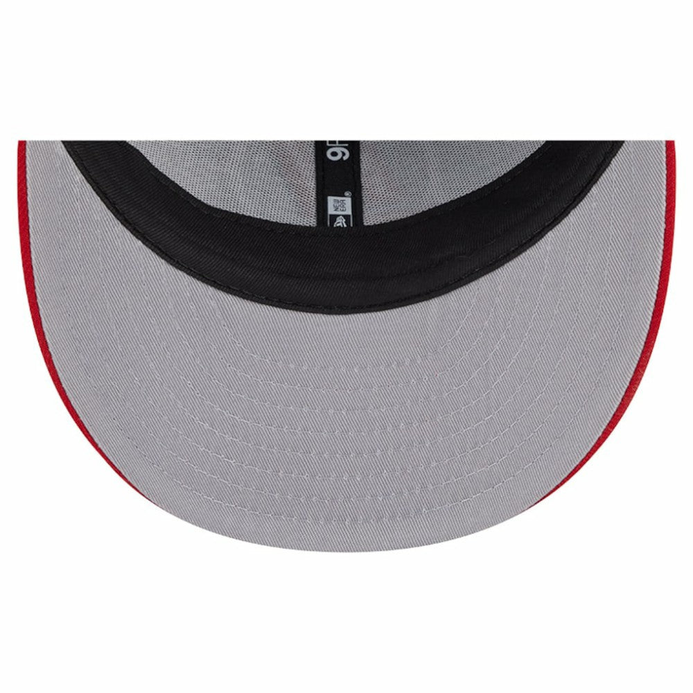 NHL New Jersey Devils New Era Wool Pin Low Profile 9FIFTY Snapback Hat - Gray/Red