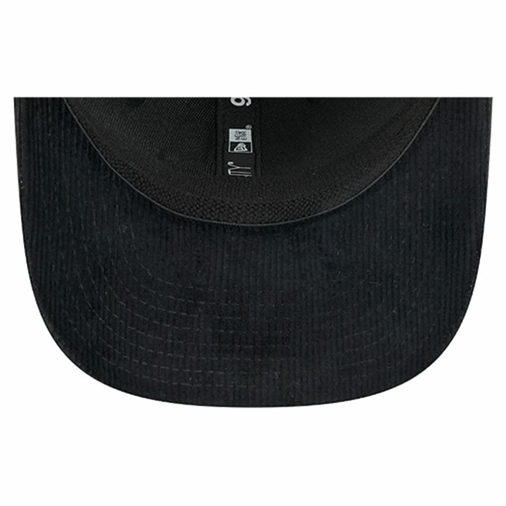 NHL New Jersey Devils New Era Quilted Nylon 9SEVENTY Adjustable Trucker Hat - Black