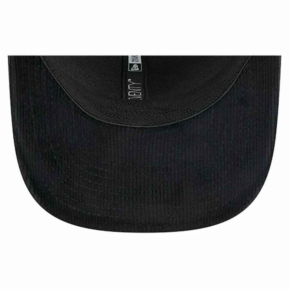 NHL New York Rangers New Era Quilted Nylon 9SEVENTY Adjustable Trucker Hat - Black