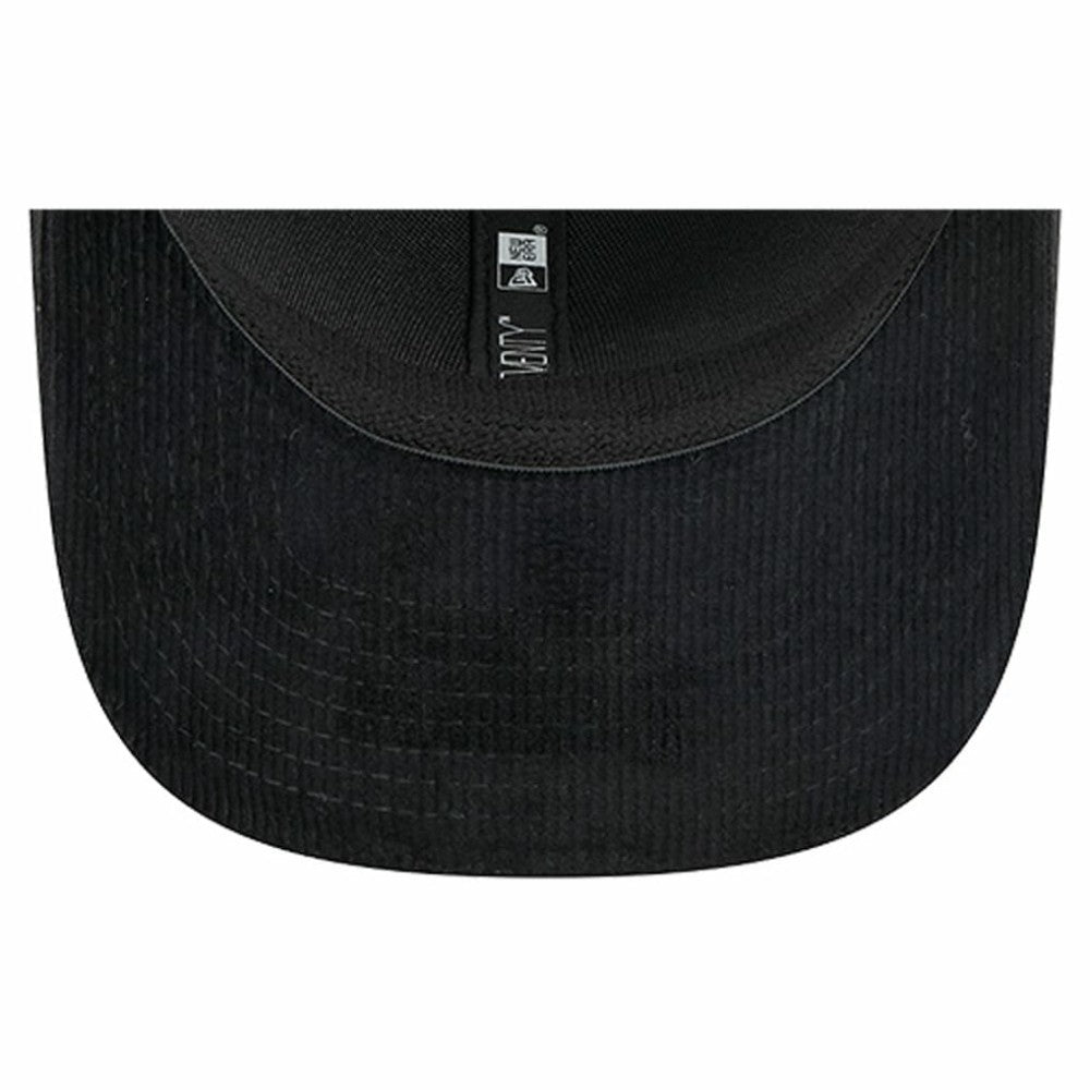 NHL Carolina Hurricanes New Era Quilted Nylon 9SEVENTY Adjustable Trucker Hat - Black