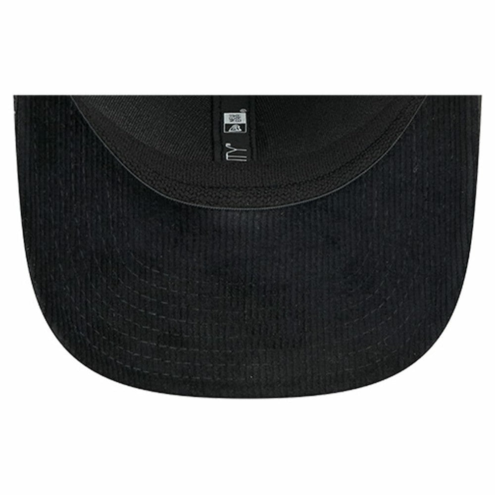 NHL Buffalo Sabres New Era Quilted Nylon 9SEVENTY Adjustable Trucker Hat - Black