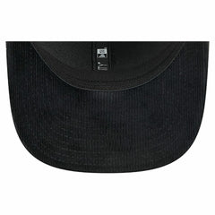 NHL Buffalo Sabres New Era Quilted Nylon 9SEVENTY Adjustable Trucker Hat - Black
