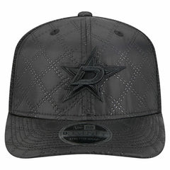 NHL Dallas Stars New Era Quilted Nylon 9SEVENTY Adjustable Trucker Hat - Black