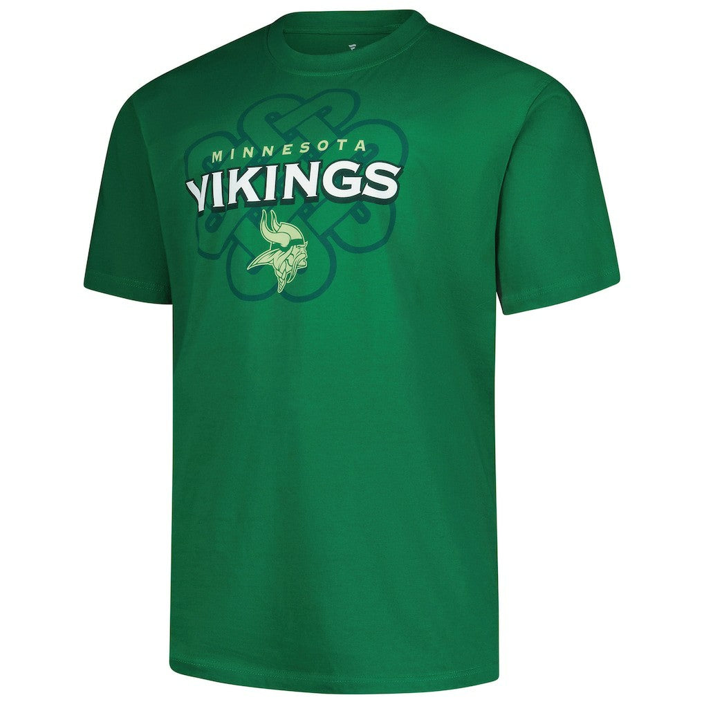 Minnesota Vikings Big & Tall Celtic T-Shirt Kelly Green